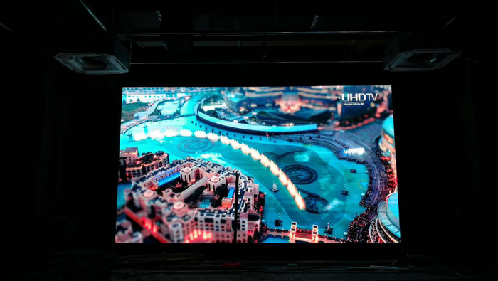 海南博鳌干细胞医院60平方户内P2.5全彩LED显示屏