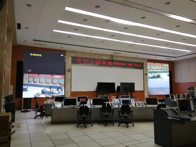 上海某部队指挥中心户内P1.53小间距全彩LED显示屏